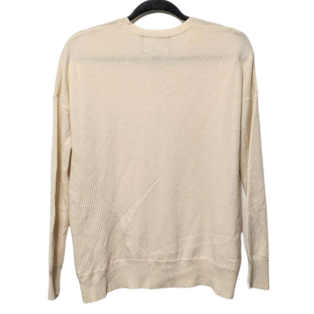 LINE Cream Cashmere Crew Neck Sweater S - Picture 4 of 6